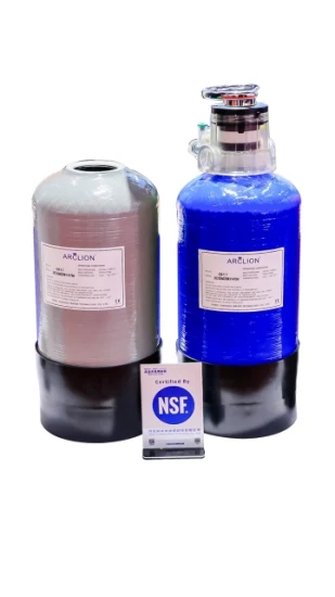 High Performance Natural Industrial Pressure Vessel Carbon Filter Water Softener Filter 1054 150psi FRP Pressure Tank for Water Treatment Plant